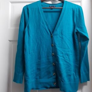 Gap Cardigan size L Teal Blue